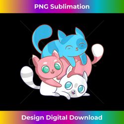 LGBTQ Transgender Flag Cats Transsexual Transgender - Sublimation-Optimized PNG File - Infuse Everyday with a Celebratory Spirit