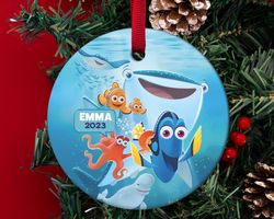 Finding Nemo Christmas Ornament, Disney Nemo Ornament, Finding Dory