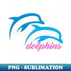 Dolphins - Aesthetic Sublimation Digital File - Create with Confidence