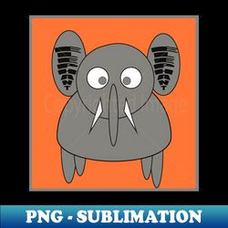 cute baby elephant - modern sublimation png file - perfect for sublimation mastery