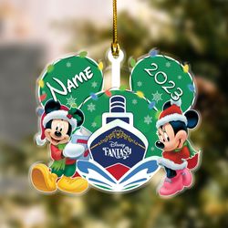 Personalized Disney Cruise Ornament, Cruise Ornament, Disney Christmas Gift