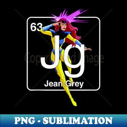 Marvel X-Men Jean Grey Element - High-Quality PNG Sublimation Download - Perfect for Creative Projects