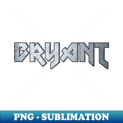 Heavy metal Bryant - High-Resolution PNG Sublimation File - Bold & Eye-catching