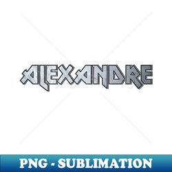 Heavy metal Alexandre - Decorative Sublimation PNG File - Perfect for Sublimation Mastery