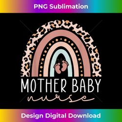mother baby nurse, postpartum nurse mom baby nursing rainbow - vibrant sublimation digital download - customize with flair