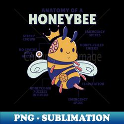 Honeybee - Retro PNG Sublimation Digital Download - Stunning Sublimation Graphics