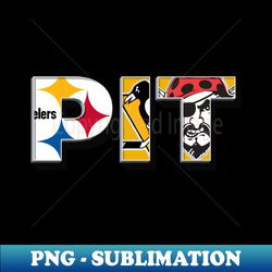 PIT - 412 - Sports Teams for Pittsburgh - Premium Sublimation Digital Download - Bold & Eye-catching