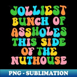 Jolly Bunch - Instant Sublimation Digital Download - Fashionable and Fearless