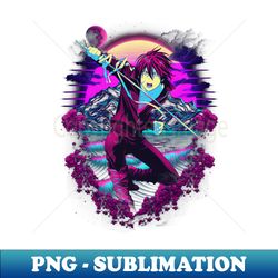 Bishamons Fury Noragamis Anime Art - PNG Transparent Sublimation File - Perfect for Personalization