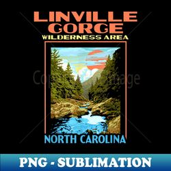 Linville Gorge Wilderness North Carolina Pisgah Forest - Professional Sublimation Digital Download - Boost Your Success with this Inspirational PNG Download
