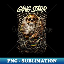 GANG STARR RAPPER ARTIST - Retro PNG Sublimation Digital Download - Bring Your Designs to Life