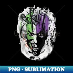 batman joker airbrush - trendy sublimation digital download - stunning sublimation graphics