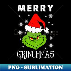 Merry grinchmas - Premium PNG Sublimation File - Spice Up Your Sublimation Projects