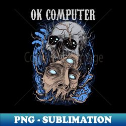 OK COMPUTER BAND - Aesthetic Sublimation Digital File - Revolutionize Your Designs