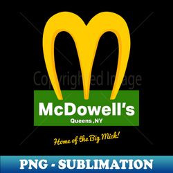 McDowells Restaurant - Decorative Sublimation PNG File - Add a Festive Touch to Every Day