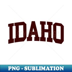Idaho Logo - PNG Transparent Sublimation Design - Transform Your Sublimation Creations