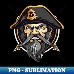 Pirate Determined to Make a Name For Himself - Exclusive Sublimation Digital File - Bold & Eye-catching