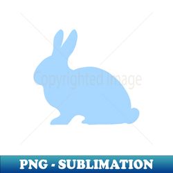 bunny rabbit pattern in blue - premium sublimation digital download - perfect for creative projects
