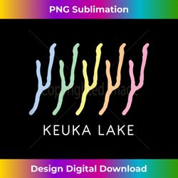 Keuka Lake Tee - Finger Lakes New York - Pride Rainbow Tank - Crafted Sublimation Digital Download - Challenge Creative Boundaries