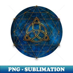 Celtic Knot Sacred Geometry Spiritual - High-Quality PNG Sublimation Download - Add a Festive Touch to Every Day