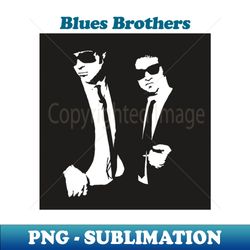Blues Brothers - Vintage Sublimation PNG Download - Perfect for Creative Projects