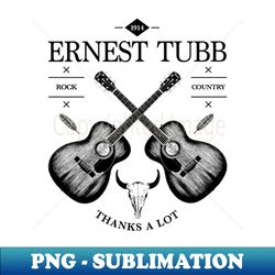 Ernest Tubb  Acoustic Guitar Vintage Logo - Instant Sublimation Digital Download - Capture Imagination with Every Detail