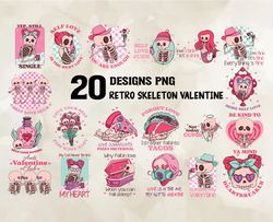 20 Designs Png Retro Skeleton Valentine, Halloween Svg, Cute Halloween, Halloween, Halloween Png 10