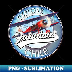 explore fabulous Chile logo - High-Quality PNG Sublimation Download - Enhance Your Apparel with Stunning Detail