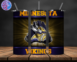 Minnesota Vikings Tumbler, Vikings Logo, NFL, NFL Teams, NFL Logo, NFL Football Png 54
