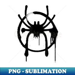 Marvel Spider-Man Into the Spider-Verse Black Icon - Creative Sublimation PNG Download - Create with Confidence