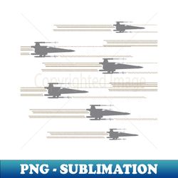 Star Wars X-Wing Starfighters Soar Pattern - High-Quality PNG Sublimation Download - Perfect for Sublimation Mastery