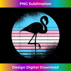 Flamingo LGBT-Q Trans-gender Pride Gender-Queer Pride Ally - Innovative PNG Sublimation Design - Channel Your Creative Rebel