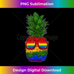 Pinapple Rainbow Sunglasses LGBT-Q Hawaiian Gay Pride Ally - Chic Sublimation Digital Download - Elevate Your Style with Intricate Details