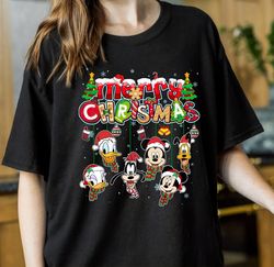 Disney Mickey and Friends Christmas Shirt, Mickeys Very Merry Christmas Party 2023, Disneyland Holiday Vacation Trip 202