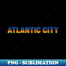 Atlantic CityColor Hunt - Elegant Sublimation PNG Download - Vibrant and Eye-Catching Typography