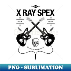 X-RAY SPEX Guitar Vintage Logo - Digital Sublimation Download File - Boost Your Success with this Inspirational PNG Download
