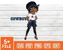 Dallas Cowboys Svg , Betty Boop  NfL Svg, Team Nfl Svg 10