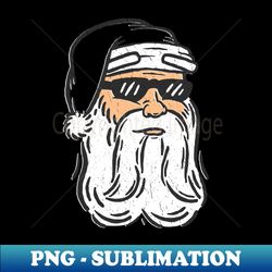 Bearded Santa - Instant PNG Sublimation Download - Stunning Sublimation Graphics