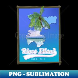 Rinca Island Indonesia - Aesthetic Sublimation Digital File - Defying the Norms