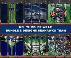 Seahawks Tumbler Wrap , Football Tumbler Png ,Nfl Tumbler Wrap 27