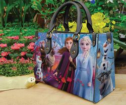 Elsa Leather Bag, Elsa Handbag, Frozen Handbag