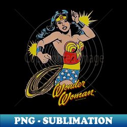Wonder Woman Spinning - Premium PNG Sublimation File - Transform Your Sublimation Creations