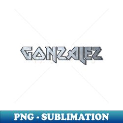 Heavy metal Gonzalez - High-Quality PNG Sublimation Download - Perfect for Personalization