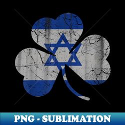 Irish Jewish Shamrock St Patricks Day Kids Group - PNG Transparent Sublimation Design - Unleash Your Creativity