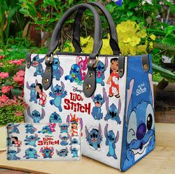 Lilo Stitch Leather Bag Handbag, Stitch Women Bags And Purses, Stitch Lovers Handbag