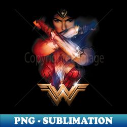 Wonder Woman Movie Arms Crossed - Instant Sublimation Digital Download - Create with Confidence
