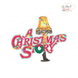 A Christmas Story Leg Lamp PNG Sublimation File