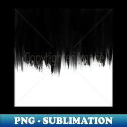 modern black white brush strokes design - exclusive png sublimation download - spice up your sublimation projects