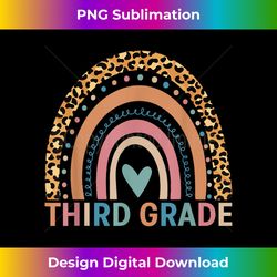 Third Grade Rainbow Girls Boys Teacher Team 3rd Grade Squa - Bohemian Sublimation Digital Download - Challenge Creative Boundaries