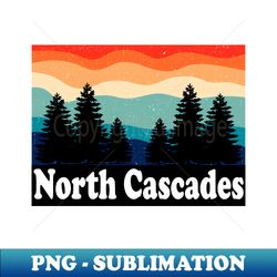 North Cascades National Park - Washington - Professional Sublimation Digital Download - Bring Your Designs to Life